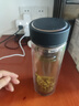 京東京造 茶杯 雙層玻璃水杯男士泡茶水分離隔熱杯子500ml 曬單實拍圖
