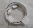 Apple/蘋果 60W USB-C編織充電線-1米 蘋果充電線手機(jī)充電線原裝充電線數(shù)據(jù)線適用iPhone/iPad/AirPods 曬單實(shí)拍圖