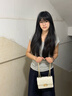 CharisKitty【明星同款】包包女款2025年斜挎包菱格通勤鏈條包七夕情人節禮物 菱格白 曬單實(shí)拍圖