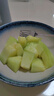 京鮮生蜜蜂授粉牛三蜜瓜網(wǎng)紋瓜單果1.5斤起凈重4.5-5斤 2-3粒裝源頭直發(fā) 曬單實(shí)拍圖