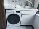 海信（Hisense）璀璨棉花糖熱泵洗烘一體機(jī)E8Q-1 全家筒全自動(dòng)滾筒洗衣機(jī) 大容量健康活水洗WH130E8Q-1 以舊換新 曬單實(shí)拍圖