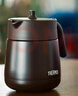 膳魔師（THERMOS）日本原裝進(jìn)口膳魔師保溫壺燜泡帶茶漏家用不銹鋼大容量TTE450/700 咖啡色茶壺700ml（贈送壺墊） 曬單實(shí)拍圖