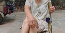 俞兆林媽媽夏裝套裝50-60歲洋氣2025新款中老年人女新中式t恤老太太衣服 綠色上衣+米色褲子 2XL 建議105-120斤 曬單實(shí)拍圖