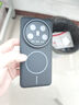 KEKLLE適用小米14Ultra手機殼 xiaomi14Ultra保護套磁吸無線充電磨砂防摔軟邊保護套午夜黑 曬單實拍圖