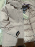 森馬（Semir）防護(hù)外套|地理系列羽絨服女中長款2024寬松109724113021 曬單實拍圖