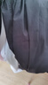 優(yōu)衣庫女裝竹節紗V領(lǐng)T恤/短袖棉白T上衣打底內搭483576 09 黑色 L /160/88A 曬單實(shí)拍圖