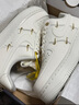 耐克NIKE板鞋女空軍一號(hào) AIR FORCE 1運(yùn)動(dòng)鞋F(xiàn)V3654-111帆白38 曬單實(shí)拍圖