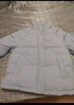森馬（Semir）羽絨服女肌理條紋學(xué)院風(fēng)2025冬立領(lǐng)寬松插肩袖面包服109725113020 曬單實(shí)拍圖