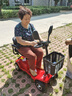 永千老年代步電動(dòng)車(chē)四輪車(chē)老人四輪車(chē)家用可折疊助力車(chē)殘疾人代步車(chē) 【T2豪華款】9寸充氣胎/350W電機 20AH鉛酸 / 續航約70里 曬單實(shí)拍圖