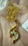 周大生復(fù)購補(bǔ)貼黃金吊墜女足美人魚魚尾硬金掛墜七夕禮物送女友 1.25g 曬單實(shí)拍圖