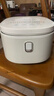 美的（Midea）電飯煲3-4人電飯鍋4L銀鉆內(nèi)膽12大菜單頂置觸控屏家用智能微壓電飯煲MB-AFB4041RL 曬單實(shí)拍圖