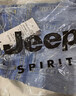 JEEP SPIRIT吉普牛仔褲男秋冬季韓版褲子男直筒休閑褲微彈男褲 淺藍 32 曬單實(shí)拍圖