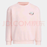 阿迪達斯（adidas）童裝25秋冬款女童圓領(lǐng)衛衣套裝兒童綴趣味印花運動(dòng)兩件套KC2824 曬單實(shí)拍圖