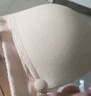 婧麒（JOYNCLEON）哺乳文胸孕婦內衣懷孕期哺乳薄款喂奶文胸產(chǎn)后前開(kāi)扣無(wú)鋼圈托聚攏 膚色3128【薄款透氣聚攏】 85B 曬單實(shí)拍圖