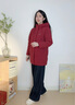 波司登（BOSIDENG）25新款羽絨服女中款連帽加厚90絨商場(chǎng)同款休閑百搭外套B250245122 醇酒紅|1856-趨勢推薦 XS 155/80A 體重約110以?xún)?曬單實(shí)拍圖