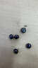 三愛(ài)彩色珍珠貝殼紐扣女毛衣羊毛開(kāi)衫襯衫圓形扣子手工DIY吊墜配件 黑色 9mm5顆 曬單實(shí)拍圖