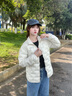 波司登疊變25年秋90鵝絨羽絨服女款沖鋒衣三合一外套B250331302 曬單實拍圖