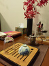 三勤堂陶瓷主人杯薄胎白瓷手繪茶杯功夫茶景德鎮(zhèn)青花茶盞小茶碗荷花杯 手繪青花荷花品茗杯 曬單實拍圖