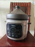 美的（Midea）快燉電燉鍋電砂鍋 陶瓷全自動(dòng)450W雙環(huán)火智能燉湯盅煲湯紫砂鍋煮粥7L電熱鍋一體多功能鍋 DGE65J56 曬單實(shí)拍圖