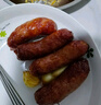 龍大美食鮮肉爆汁腸(原味）凈重960g/16根 純豬肉烤腸 0添加淀粉 早餐香腸 曬單實(shí)拍圖