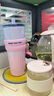 CUPPRO【抖音爆款】保溫杯女士高顏值大容量吸管杯不銹鋼水杯七夕禮物 曬單實(shí)拍圖