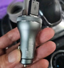 紐曼（Newsmy）車(chē)載充電器100w超級快充一拖三點(diǎn)煙器轉換插頭usb接口車(chē)充Type-c高功率 F8輕奢版 曬單實(shí)拍圖