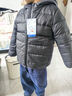迷你巴拉兒童羽絨服男女童厚款保暖連帽棉服防風保暖羽絨外套【防水透濕】 黑色90001 110 cm 曬單實拍圖