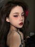 儒意（RUYI）紅色系口紅不掉色不沾杯不脫妝防水大牌正品唇釉七夕情人節禮物 曬單實(shí)拍圖