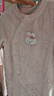 戴維貝拉（DAVE＆BELLA）冬季新款珊瑚絨寶寶連體衣新生兒衣服小童爬服嬰兒睡衣哈衣 粉色【現貨】 80cm （建議身高73-80cm） 曬單實(shí)拍圖