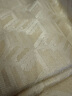【9成新】MCM COLLECTION立體monogram提花披肩圍巾 米色 EFDSMM16IW001 曬單實拍圖