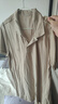 Gap男女裝2025春季新款小熊刺繡短袖T恤休常規(guī)polo衫美版708395 卡其色 L 美碼 XL亞洲碼185/104A 曬單實拍圖