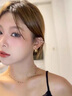 伊燦水滴金屬耳環(huán)女復古小眾設計感耳圈氣質(zhì)洋氣耳飾2025新款爆款耳釘 水滴金屬耳環(huán)大號 曬單實(shí)拍圖