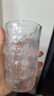 品維冰川杯6只裝玻璃杯水杯套裝茶杯牛奶杯果汁杯啤酒杯 310ml 曬單實(shí)拍圖