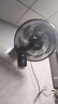 美的（Midea）壁扇 掛壁電風(fēng)扇家用七葉遙控風(fēng)扇食堂餐廳商用電扇搖頭工業(yè)壁掛式工程扇 FWA35WAR 曬單實(shí)拍圖