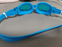 李寧（LI-NING）兒童泳鏡舒適防水泳鏡柔軟防霧青少年游泳眼鏡254藍色 曬單實拍圖