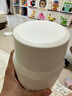 膳魔師（THERMOS）燜燒杯530ml便攜燜燒罐壺保溫飯盒桶學(xué)生教師節禮物TELA-白色 曬單實(shí)拍圖