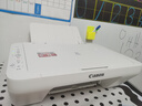 佳能（Canon）E478打印機復印掃描一體機家用無(wú)線(xiàn)手機連接打印彩色噴墨照片家庭作業(yè)卷子學(xué)生辦公白色款A4 【E478 白】3in1無(wú)線(xiàn)家用 官方標配 曬單實(shí)拍圖