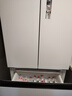美的（Midea）M60系列520純平全嵌法式多門四開門家用冰箱超薄雙系統(tǒng)循環(huán)大容量無霜BCD-520WUFPZM(E)白國家補(bǔ)貼 曬單實(shí)拍圖