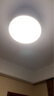 美的（Midea）風(fēng)扇燈餐廳吊扇燈led臥室燈隱形扇葉遙控三防燈具熟睡風(fēng)包安裝 曬單實(shí)拍圖