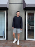 回力厚底板鞋男鞋秋季新款小白鞋透氣復古休閑鞋男款學(xué)生百搭運動(dòng)鞋子 白/川石灰 【潮流拼色 厚底4cm】 42 曬單實(shí)拍圖