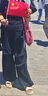李寧運動(dòng)褲女子2025防曬直筒傘兵褲運動(dòng)長(cháng)褲AYKV480 曬單實(shí)拍圖