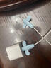 小天使數(shù)據(jù)線保護(hù)套頭防折斷充電線保護(hù)套線手機(jī)電線接頭通用學(xué)生 隨機(jī)顏色（6個(gè)）活動(dòng)專享 曬單實(shí)拍圖