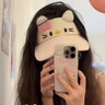 曇蓓漫hellokitty防曬帽子女學(xué)生夏天可愛(ài)空頂遮陽(yáng)帽檐棒球帽戶(hù)外登山 KT防曬空頂帽【粉色】 可愛(ài)甜美 拍照上鏡 時(shí)尚百搭 曬單實(shí)拍圖