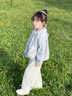 奧特曼童裝女童外套春秋季2025新款兒童衣服時(shí)髦女寶寶連帽風(fēng)衣秋裝潮 藍(lán)色 90 建議80-90cm1歲半-2歲 曬單實(shí)拍圖