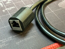 山澤 網(wǎng)線延長線 RJ45網(wǎng)口接頭延長器 六類cat6類千兆網(wǎng)絡(luò)寬帶公對母接口雙絞連接線純銅 1米 610YC 曬單實(shí)拍圖