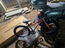 Nabiis那貝斯兒童自行車青少年6-7-10-12歲超輕鋁合金學生單車20寸粉 曬單實拍圖