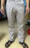 犀冠香港純棉休閑褲男春秋季新款寬松直筒商務(wù)彈力男士通勤百搭長(cháng)褲子 淺灰色 32 曬單實(shí)拍圖