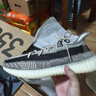 阿迪達斯Yeezy350灰芝麻椰子夏日透氣男女運動休閑鞋F(xiàn)Z1267 44.5 曬單實拍圖
