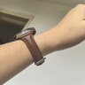 viue適用華為GT5手表gt4真皮表帶watchgt5pro智能腕表gt3新款GT2Ppro女41mm42小蠻腰皮質(zhì)秋冬專用腕帶 【小蠻腰真皮】棕色 GT5/5Pro/4/Watch5【18MM接口 曬單實拍圖