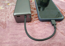 小米（MI）【3C認證】自帶線充電寶10000 165W大功率雙口超快充適用于小米/紅米/蘋果/華為可上飛機/火車 曬單實拍圖